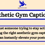 Aesthetic Gym Captions