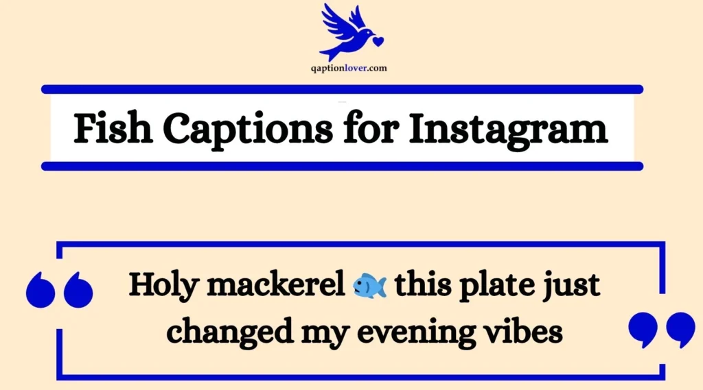 Fish Captions for Instagram