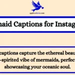 Mermaid Captions for Instagram