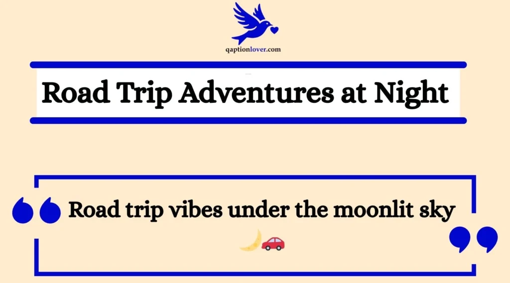 Road Trip Adventures at Night