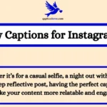 Raw Captions for Instagram